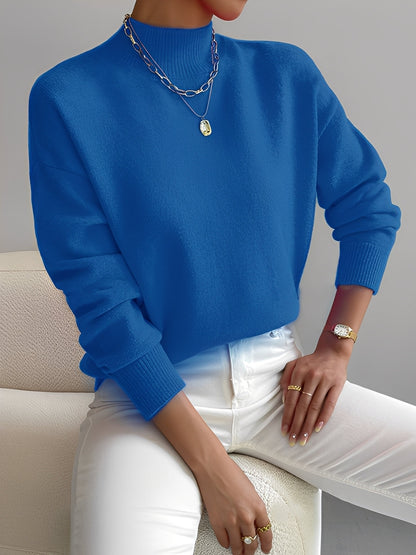 Roxana - Schicker Damenpullover mit Stehkragen