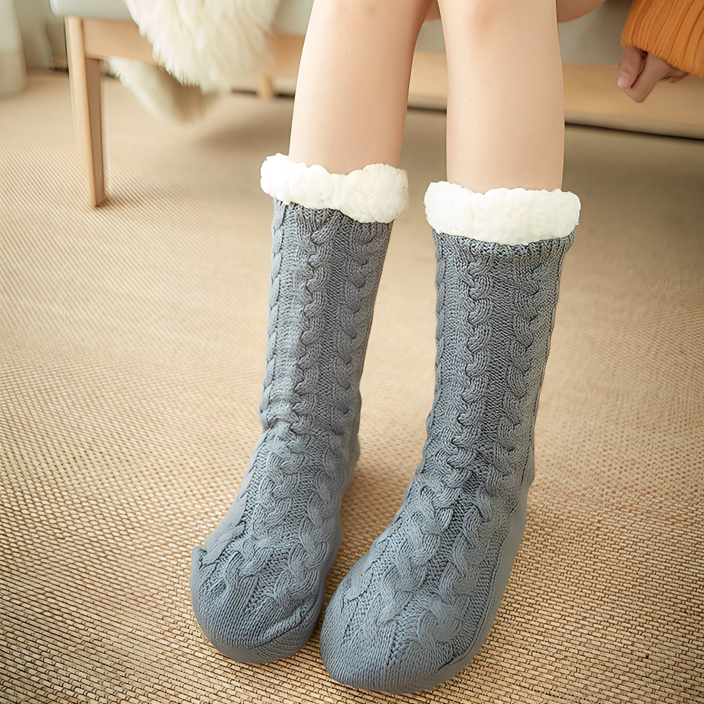 Jessica - Flauschige Winter-Plüschsocken für Frauen und Männer