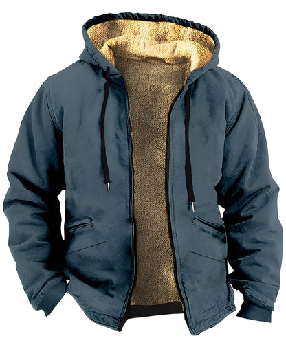 Mervin - Herren Hoodie aus auffälligem Samt