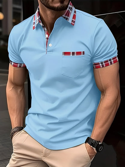 Ryker - Elegantes Herren-Poloshirt mit Brusttasche