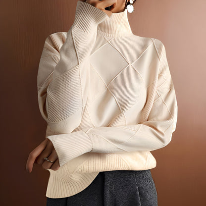 Morgan - Zeitgemäßer Damenrollkragenpullover aus Kaschmir