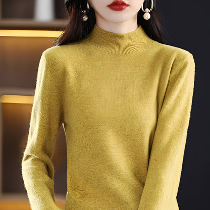 Natille - Angenehmer Damenpullover aus Kaschmir und Wolle