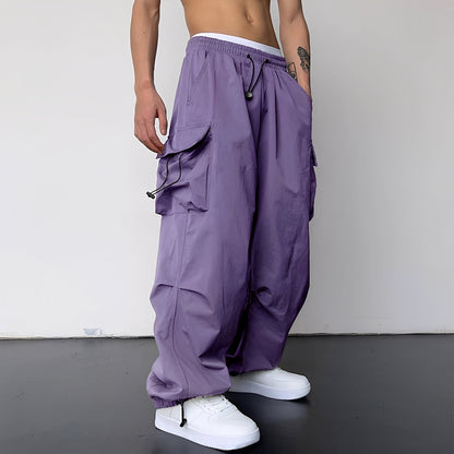 Kaleb - Trendige Baggy-Cargohose für Männer