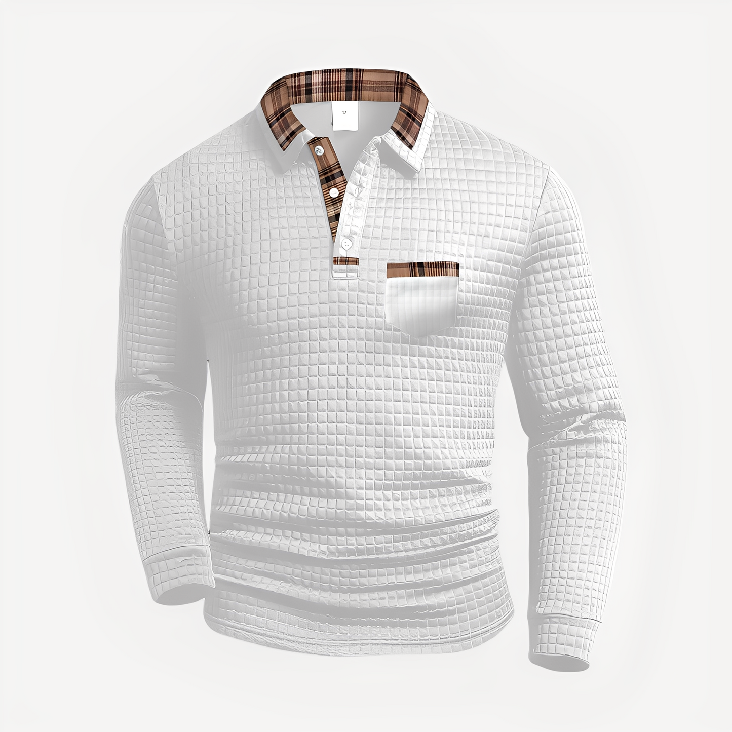 Morris - Elegantes Langarm-Poloshirt für Herren