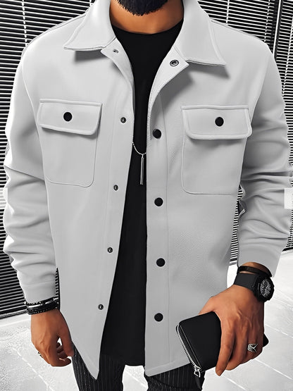 Clinton - Herrenjacke mit modernem Kragen und Taschen