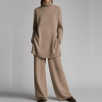 Mireille - Pullover und Winterhose lässige Frauen Ensemble