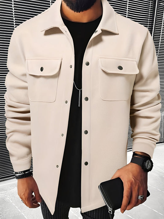 Clinton - Herrenjacke mit modernem Kragen und Taschen
