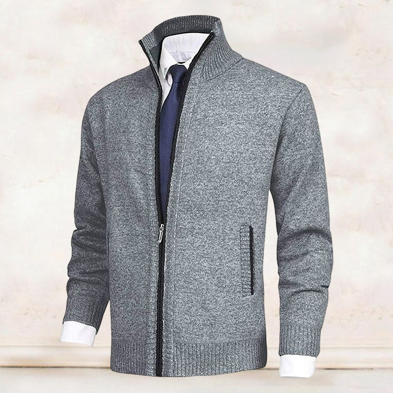 Saber – Cardigan mit Stehkragen