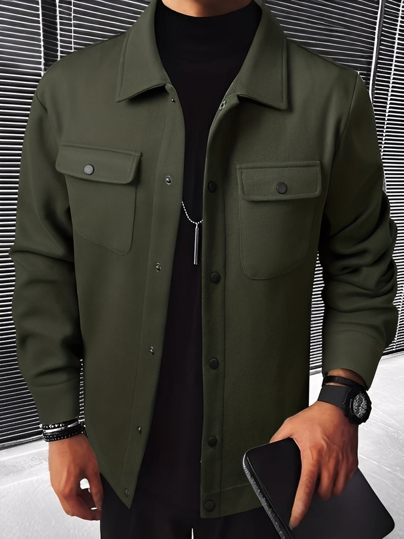 Clinton - Herrenjacke mit modernem Kragen und Taschen