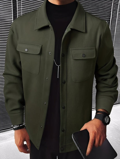 Clinton - Herrenjacke mit modernem Kragen und Taschen