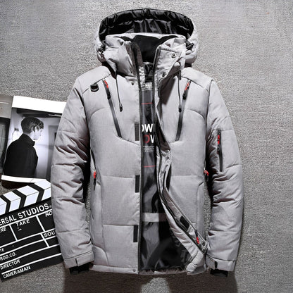 Damian - Moderne Herren-Kapuzenjacke mit vielen Taschen