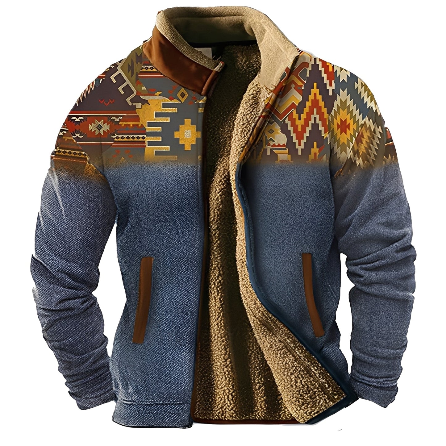 Todd - Stilvolle, warme Herren-Fleecejacke