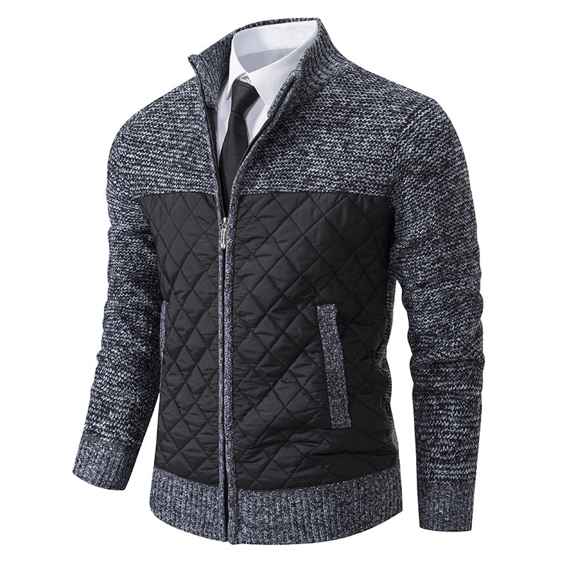 Denton - Modische und warme Jacquard-Twill-Jacke für Herren