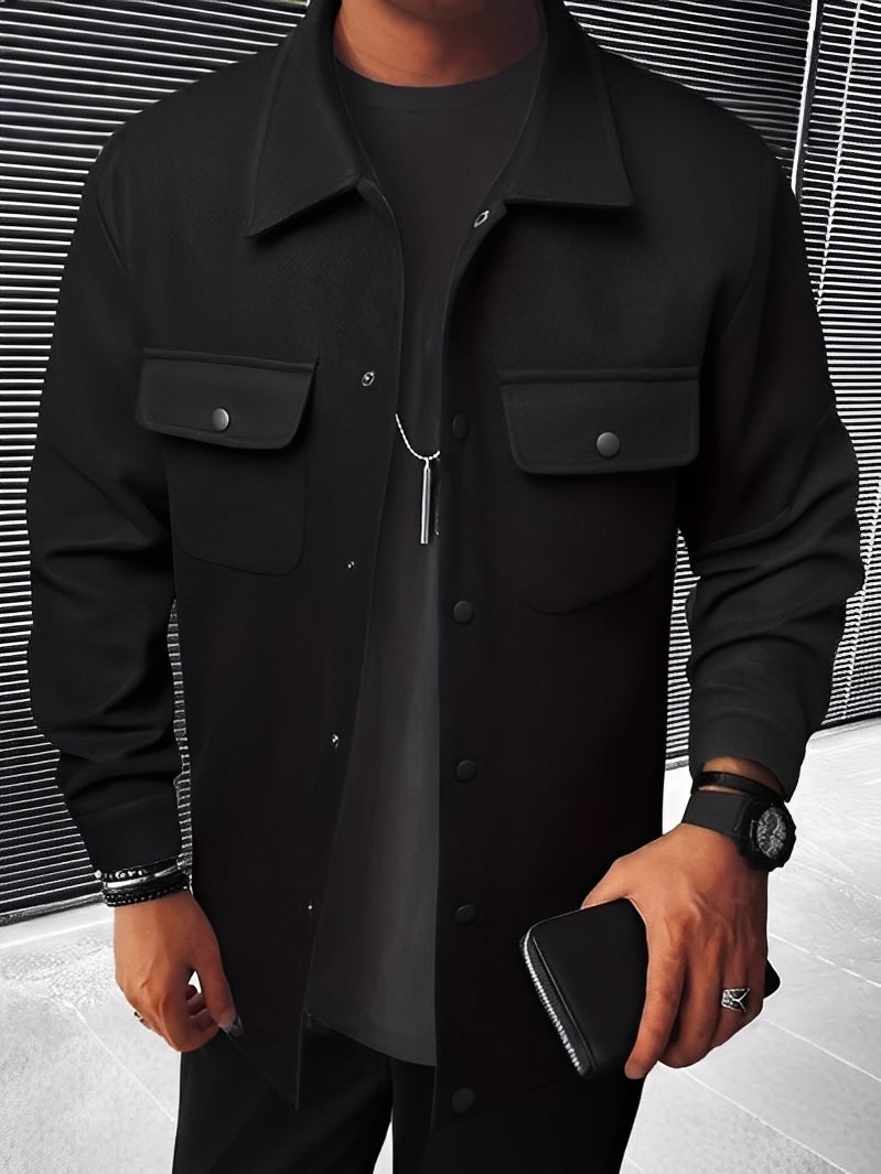 Clinton - Herrenjacke mit modernem Kragen und Taschen