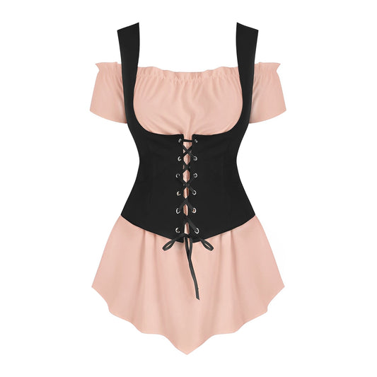 Danica - Damen-Outfit mit Schnürung fürs Oktoberfest