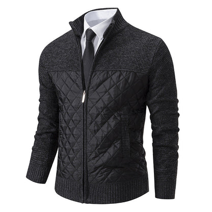Denton - Modische und warme Jacquard-Twill-Jacke für Herren