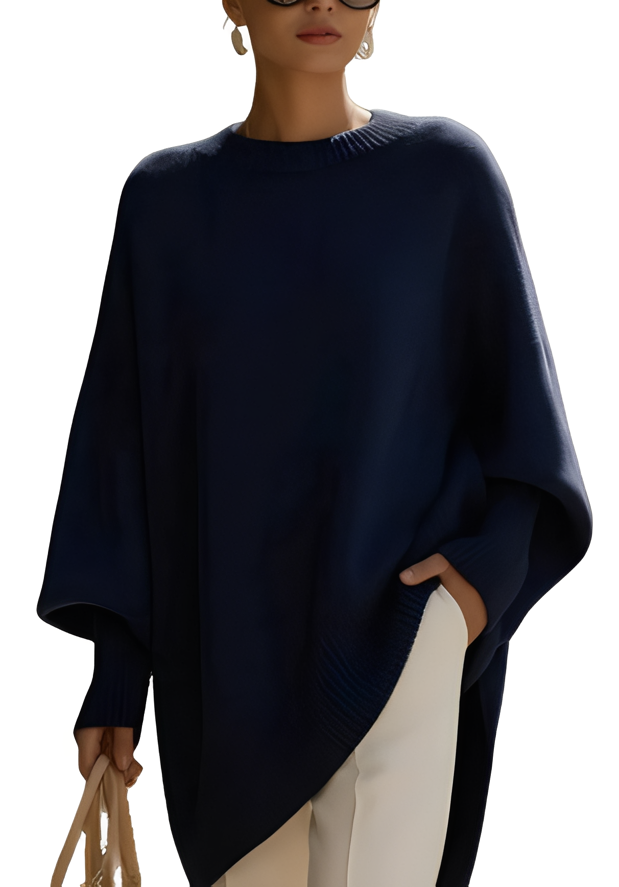 Pamella - Stylischer Kaschmir-Oversize-Pullover für Damen