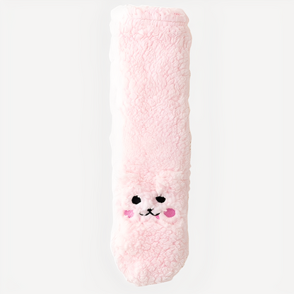 Judith - Elegante Winterbodysocken aus Samt für Damen