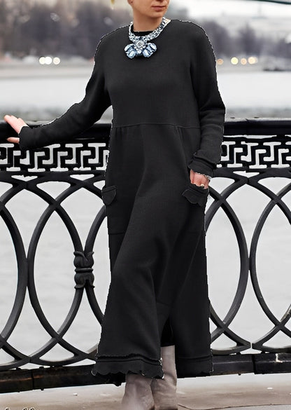 Emma - Stilvolles, bequemes und kuscheliges Damenkleid