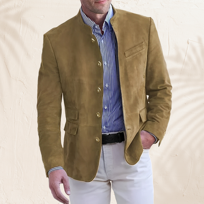 Philip – Herren-Herbstjacke mit Knöpfen