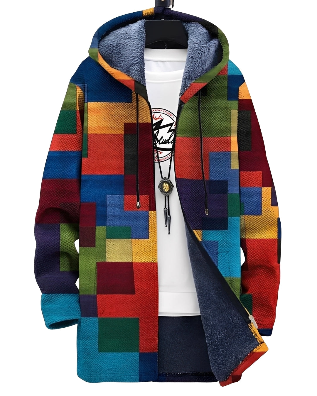 Braiden - Modische Herren-Strickjacke mit kreativem Muster