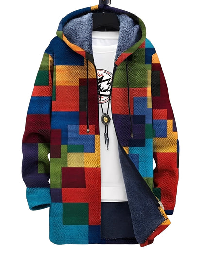 Braiden - Modische Herren-Strickjacke mit kreativem Muster